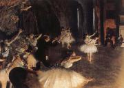 Germain Hilaire Edgard Degas The Rehearsal of the Ballet on Stage France oil painting artist